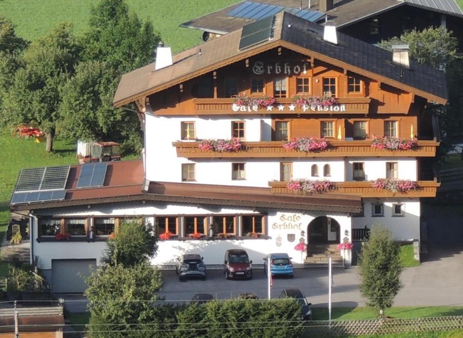 Cafe Pension Erbhof Kartitsch Buitenkant foto